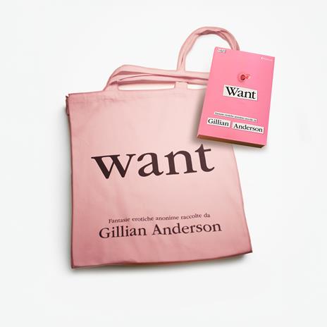 Want. Shopper in cotone - copertina