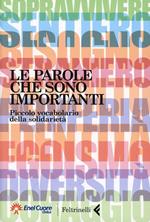 Le parole che sono importanti. Piccolo vocabolario della solidarietà
