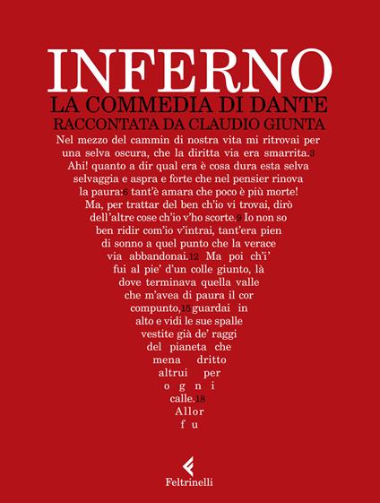 Inferno. La Commedia di Dante raccontata da Claudio Giunta - Claudio Giunta - copertina