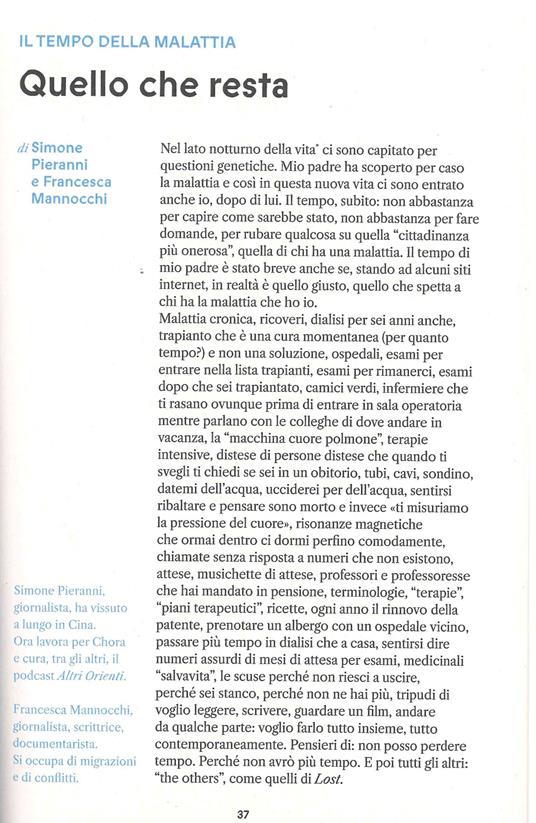 Volume. Ascoltando il mondo. Il Magazine di Chora Media e Feltrinelli. Vol. 1: Il tempo - 3