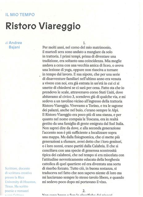 Volume. Ascoltando il mondo. Il Magazine di Chora Media e Feltrinelli. Vol. 1: Il tempo - 7