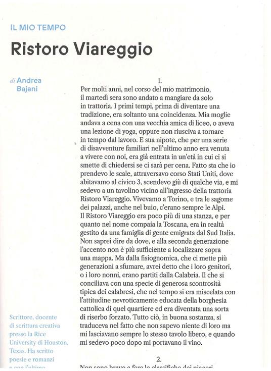 Volume. Ascoltando il mondo. Il Magazine di Chora Media e Feltrinelli. Vol. 1: Il tempo - 7