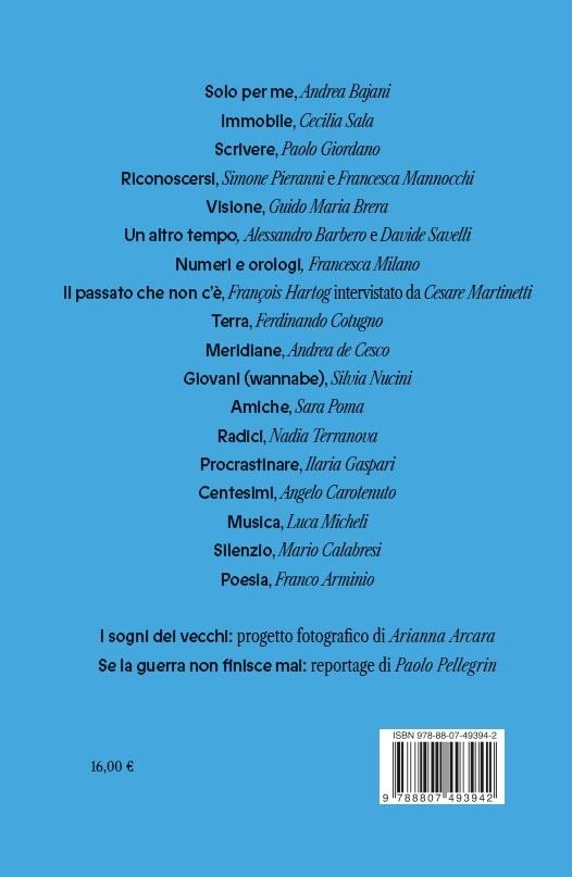 Volume. Ascoltando il mondo. Il Magazine di Chora Media e Feltrinelli. Vol. 1: Il tempo - 8