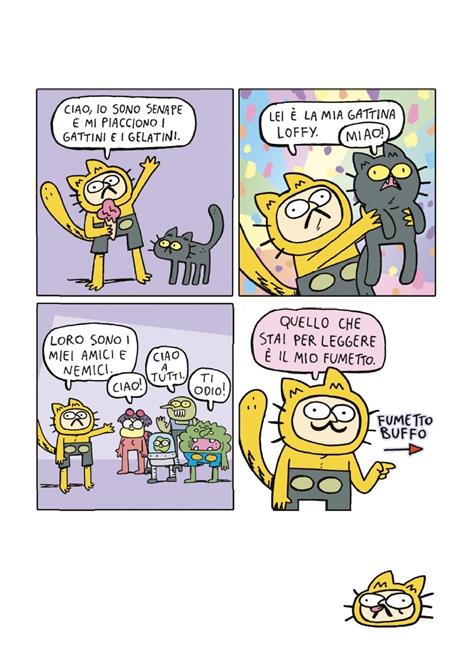 Fumetto buffo - Senape - 2