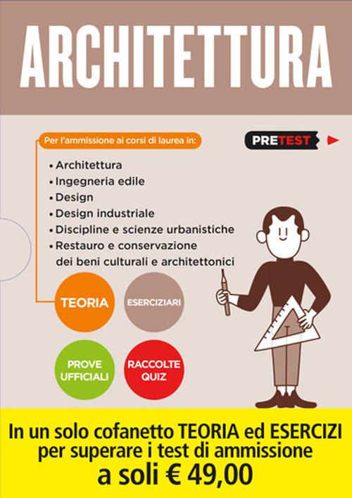 Architettura. Teoria-Eserciziari-Prove ufficiali-Raccolte quiz - copertina