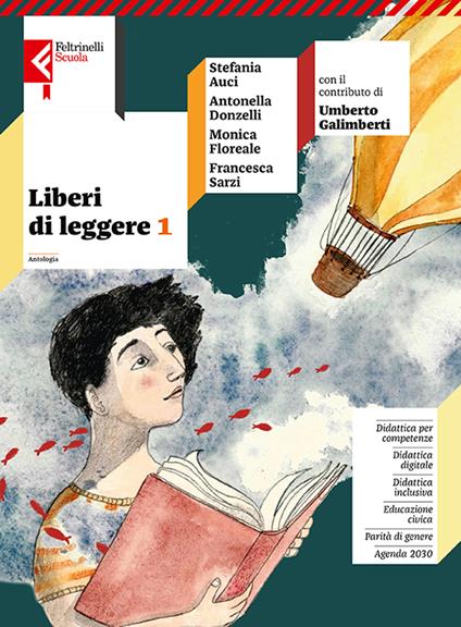  Liberi di leggere. Con Quaderno WRW, Il mito e l'epica e Volumetto di scrittura. Per la Scuola media. Con e-book. Con espansione online. Vol. 1