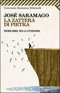 La zattera di pietra - José Saramago - copertina