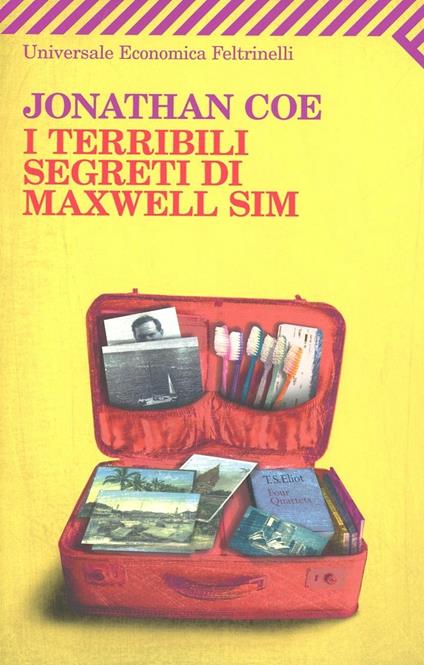 I terribili segreti di Maxwell Sim - Jonathan Coe - copertina