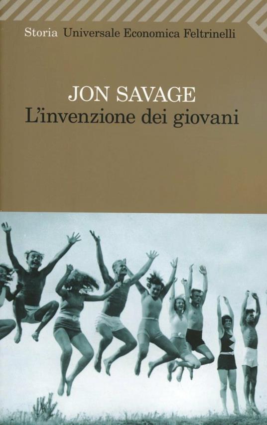 L'invenzione dei giovani - Jon Savage - copertina