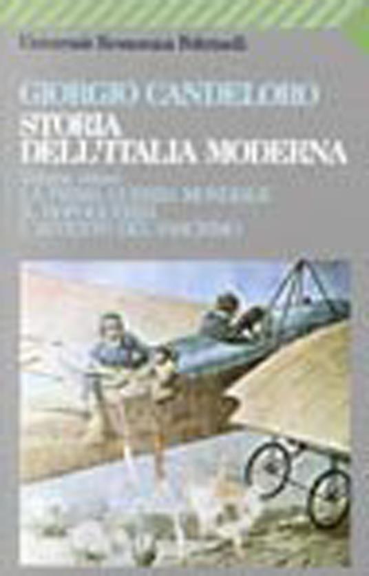 Storia dell'Italia moderna. Vol. 8: La prima guerra mondiale, il dopoguerra, l'Avvento del fascismo (1914-1922). - Giorgio Candeloro - copertina