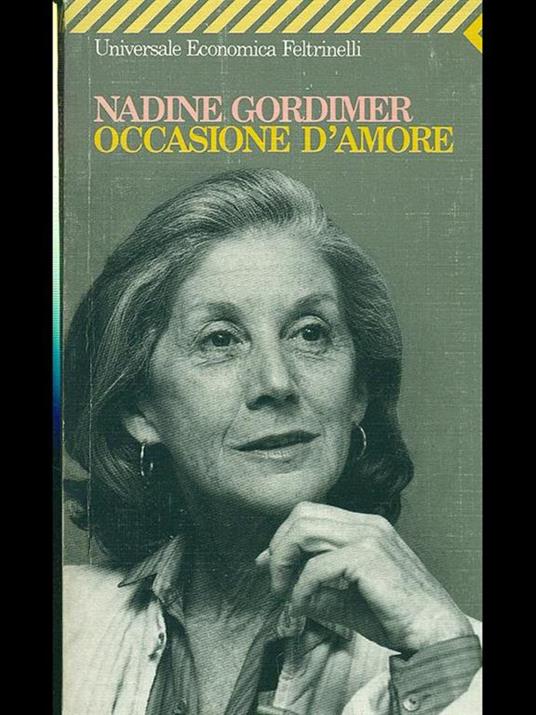Occasione d'amore - Nadine Gordimer - copertina