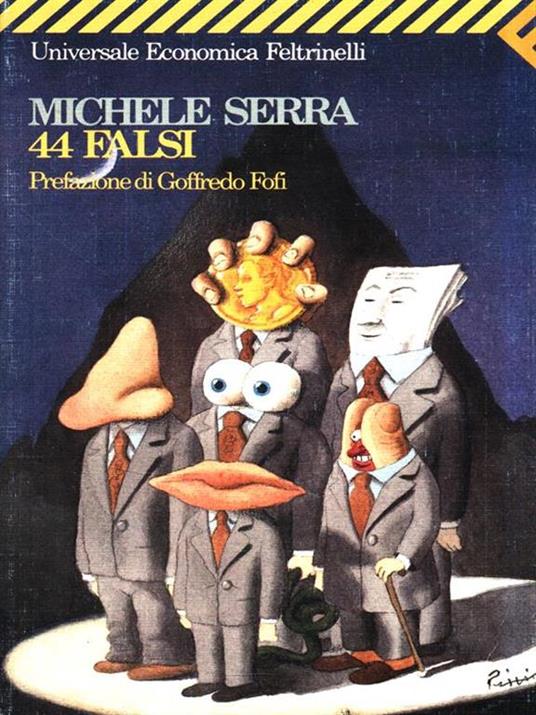 Quarantaquattro falsi - Michele Serra - copertina