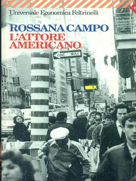 L' attore americano - Rossana Campo - copertina