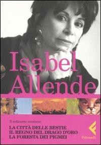 Le memorie di Aquila e Giaguaro: La città delle bestie-Il regno del Drago d'oro-La foresta dei pigmei - Isabel Allende - copertina