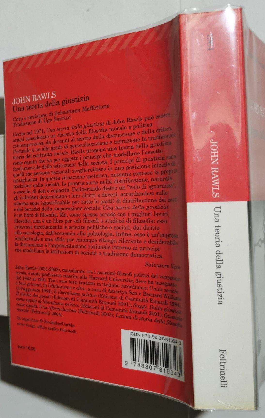 Una teoria della giustizia