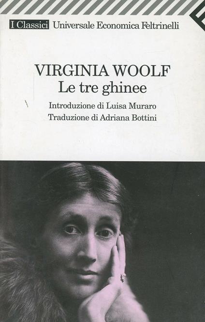 Le tre ghinee - Virginia Woolf - copertina