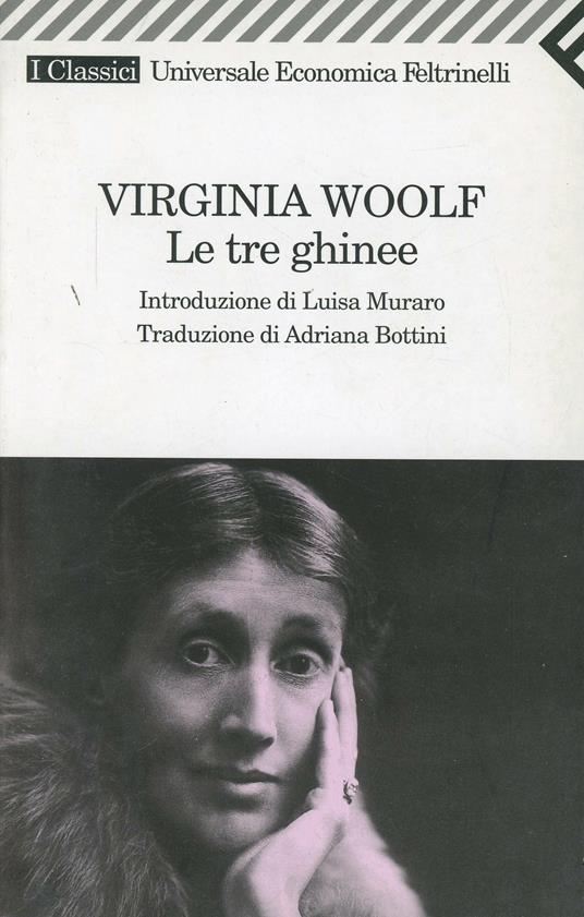 Le tre ghinee - Virginia Woolf - copertina