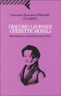 Operette morali - Giacomo Leopardi - copertina