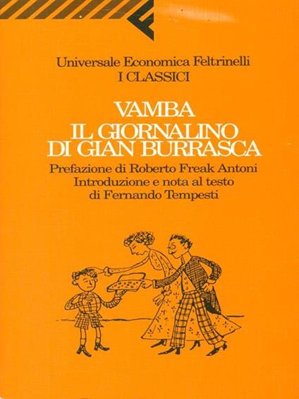 Il giornalino di Gian Burrasca - Vamba - copertina