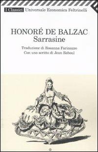 Sarrasine - Honoré de Balzac - copertina