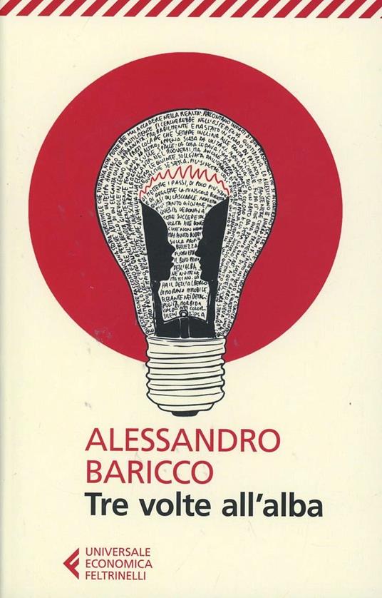Tre volte all'alba - Alessandro Baricco - copertina