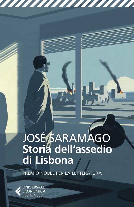 Storia dell'assedio di Lisbona - José Saramago - copertina