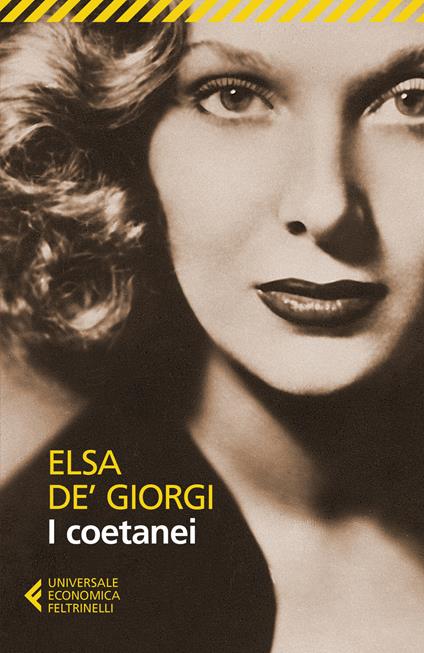 I coetanei - Elsa De' Giorgi - copertina