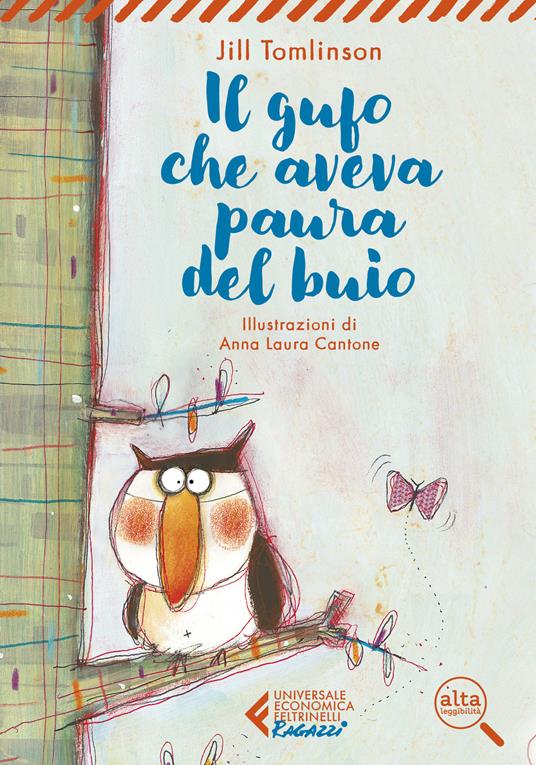 Il gufo che aveva paura del buio. Ediz. ad alta leggibilità - Jill Tomlinson - copertina