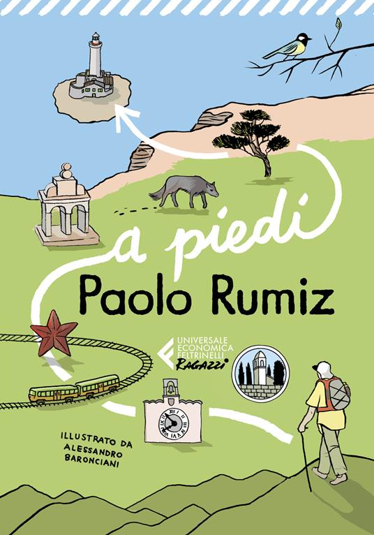A piedi - Paolo Rumiz - copertina