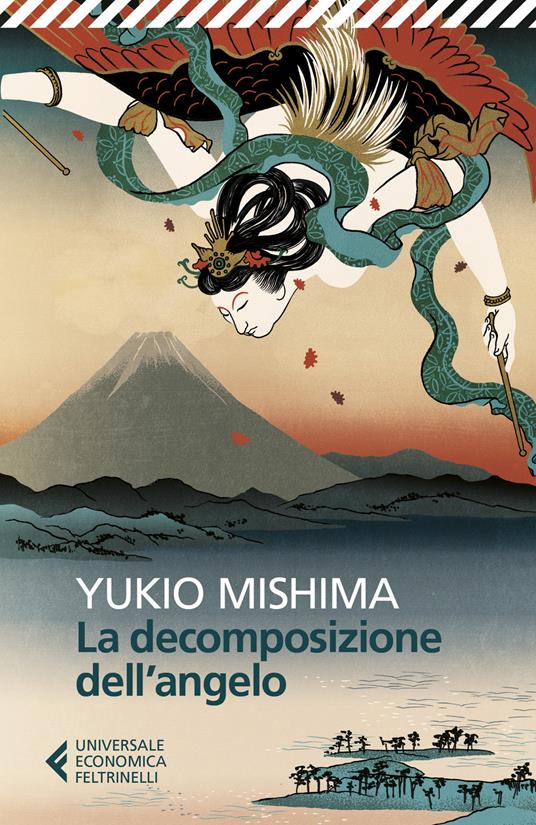 La decomposizione dell'angelo - Yukio Mishima - copertina