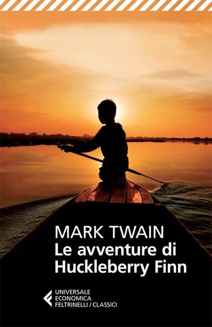 Le avventure di Huckleberry Finn - Mark Twain - copertina