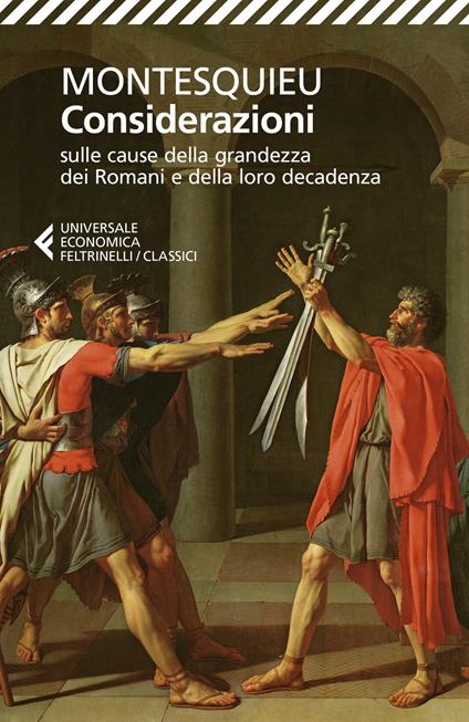 Considerazioni sulle cause della grandezza dei Romani e della loro decadenza-Dialogo tra Silla ed Eucrate - Charles L. de Montesquieu - copertina