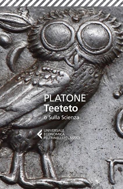 Teeteto o Sulla scienza - Platone - copertina