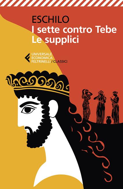 I sette contro Tebe-Le supplici. Testo greco a fronte - Eschilo - copertina