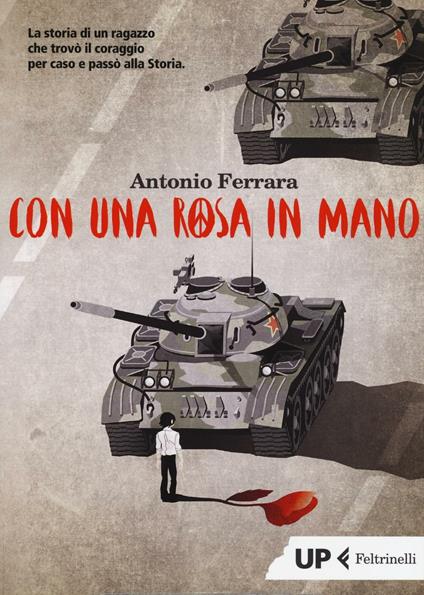 Con una rosa in mano - Antonio Ferrara - copertina