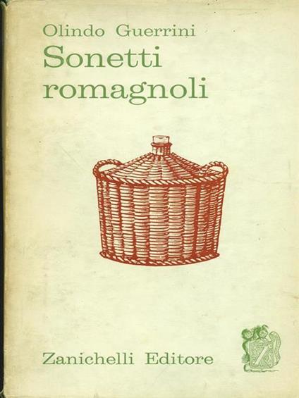 Sonetti romagnoli - Olindo Guerrini - copertina