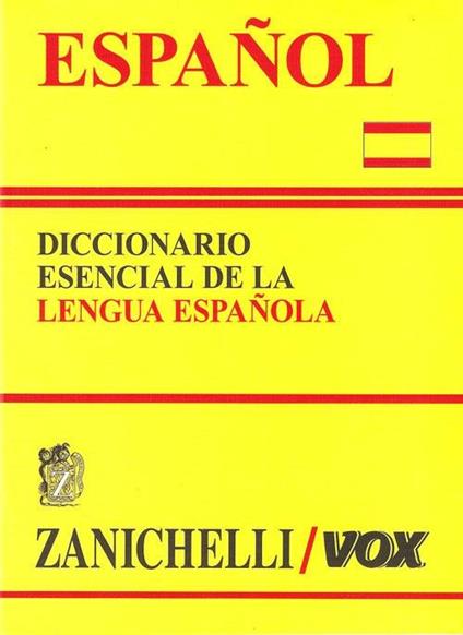 Español. Diccionario esencial de la lengua española - copertina