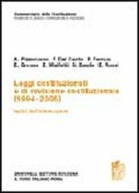 Commentario della Costituzione. Leggi costituzionali e di revisione costituzionale (1994-2005) - copertina