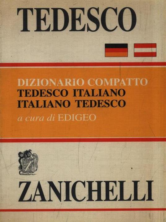 Tedesco. Dizionario compatto tedesco-italiano, italiano-tedesco - copertina