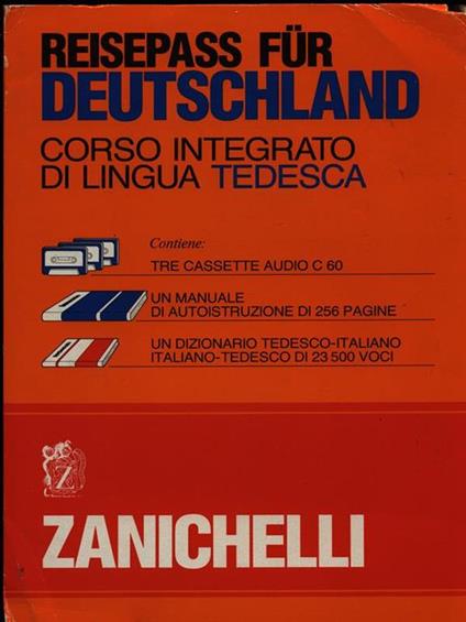 Reisepass für Deutschland. Corso integrato di lingua tedesca. Con un dizionario essenziale. Con 3 audiocassette - copertina