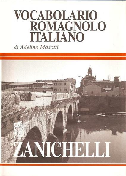 Vocabolario romagnolo-italiano - Adelmo Masotti - copertina