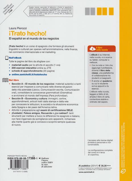 ¡Trato hecho! El español en el mundo de los negocios. Per le Scuole superiori. Ediz. bilingue. Con espansione online - Laura Pierozzi - 2