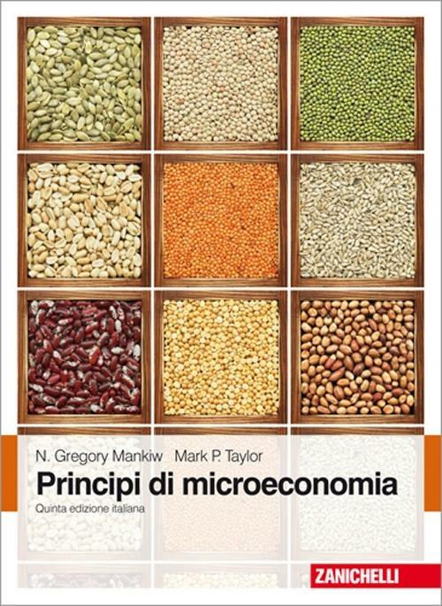 Principi di microeconomia - N. Gregory Mankiw,Mark P. Taylor - copertina