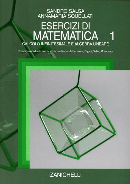 Esercizi di matematica. Vol. 1: Calcolo infinitesimale e algebra lineare - Sandro Salsa,Annamaria Squellati Marinoni - copertina