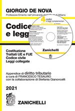 Codice civile e leggi collegate 2021. Con appendice di diritto tributario. Con CD-ROM