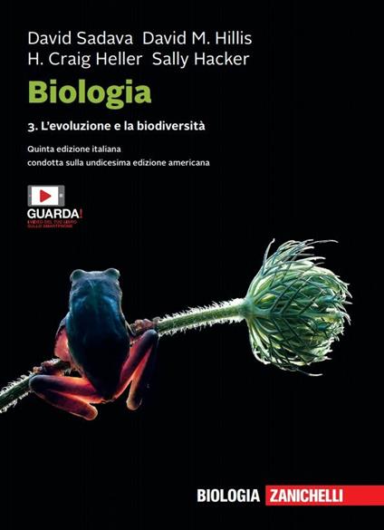 Biologia. Con e-book. Vol. 3: L' evoluzione e la biodiversità - David Sadava,David M. Hillis,H. Craig Heller - copertina