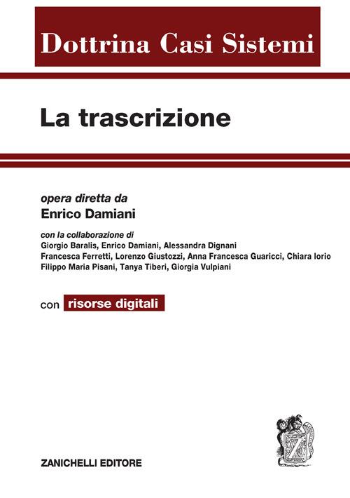La trascrizione. Con Contenuto digitale per accesso online - copertina