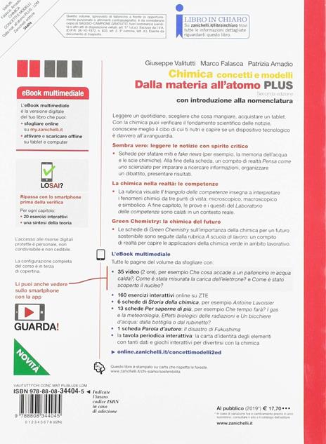  Chimica: concetti e modelli. Dalla materia all'atomo plus. Con introduzione alla nomenclatura. Per le Scuole superiori - 2