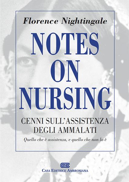 Notes on Nursing. Cenni sull'assistenza degli ammalati - Florence Nightingale - copertina