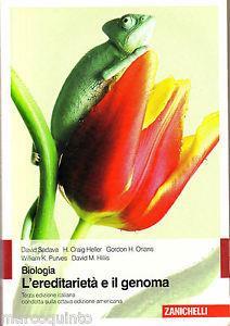 Biologia. L'ereditarietà e il genoma - copertina